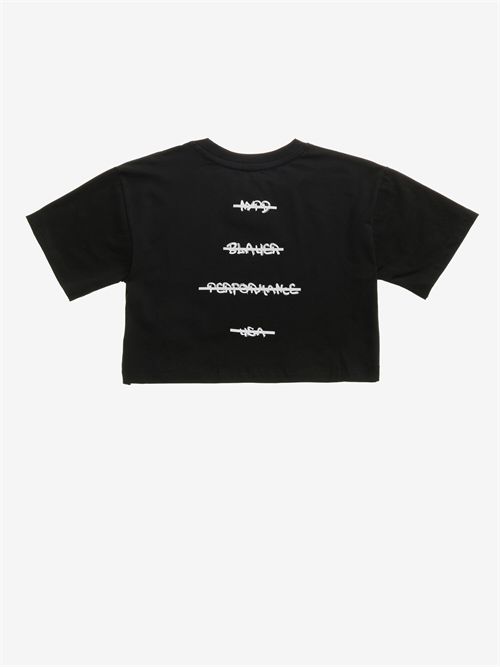 t-shirt bambino nera BLAUER | 25SBLGH02550007188/999